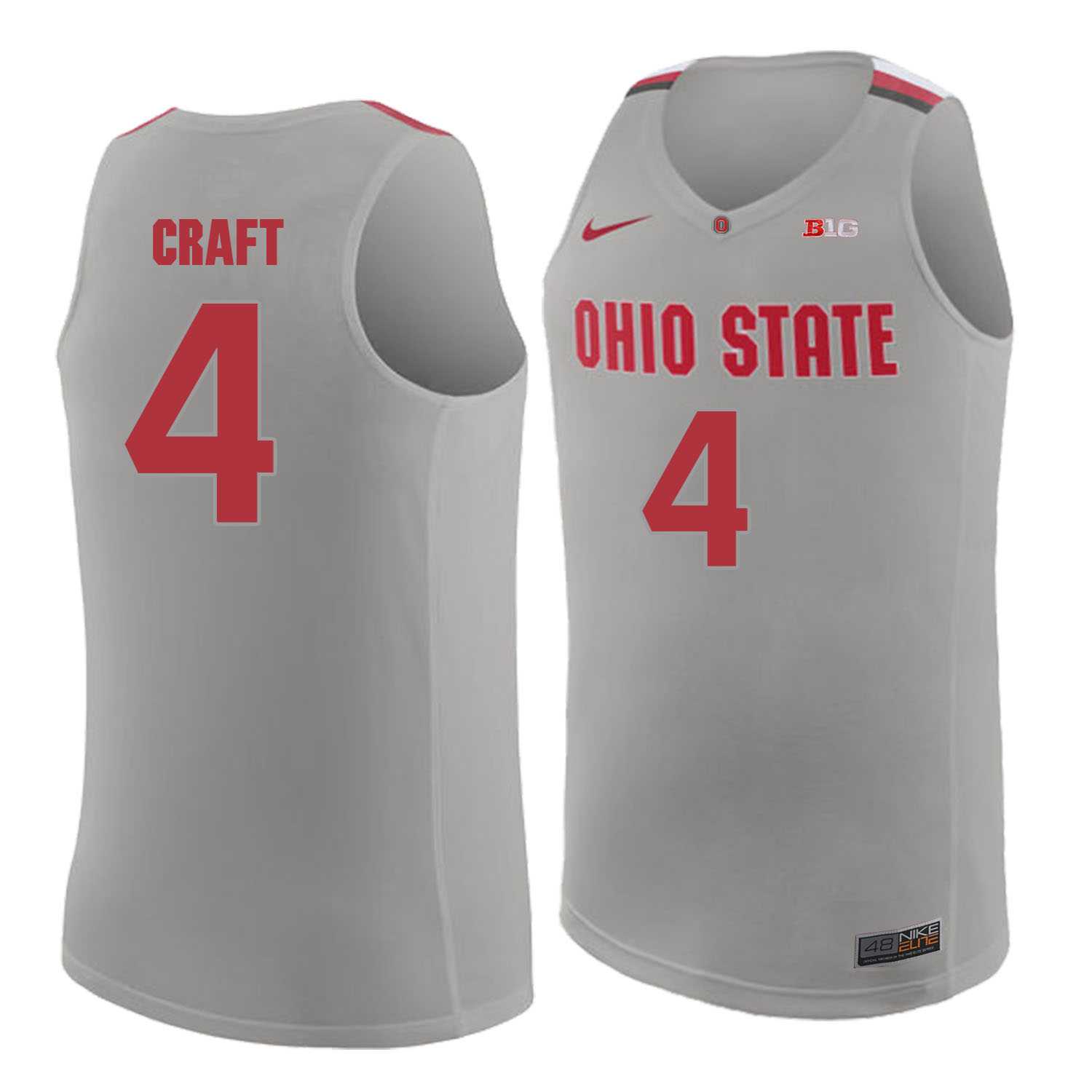 Ohio State Buckeyes #4 Aaron Craft Gray College Basketball Jersey Dzhi,We sell and wholesale Ohio State Buckeyes #4 Aaron Craft Gray College Basketball Jersey Dzhi on line form chian!